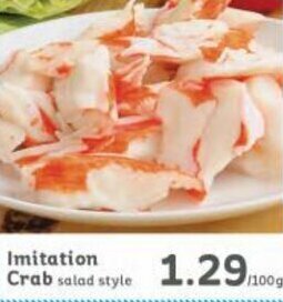Imitation crab
