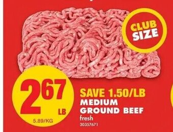No Frills Ground Beef offer