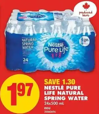 No Frills Nestlé Pure offer