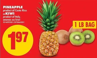 No Frills Pineapple offer