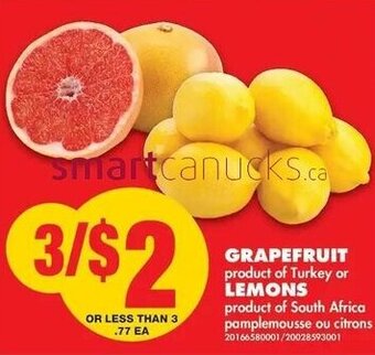 No Frills Grapefruit offer