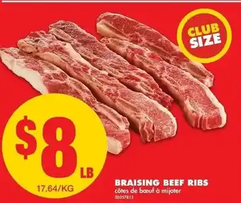 No Frills Braising Beef offer