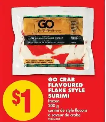 No Frills Go Crab Flavoured offer