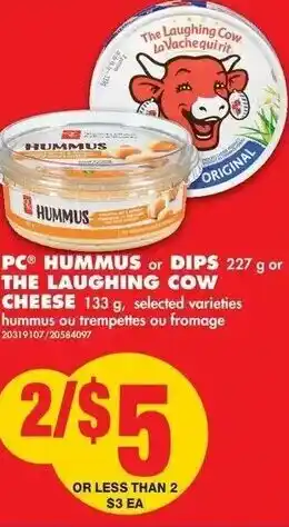 No Frills Hummus or Dips offer