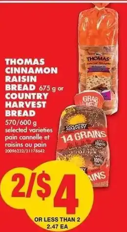 No Frills Thomas Cinnamon offer