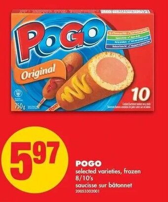No Frills Pogo offer