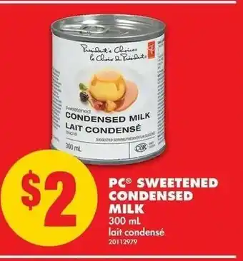 No Frills Sweetened Condensed Milk offer