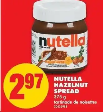 No Frills Nuetella Hazelnut Spread offer