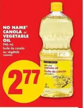 No Frills Canola Vegetable Oil offer