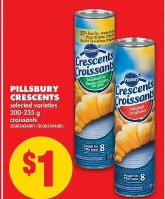 No Frills Pillsbury Crescents offer