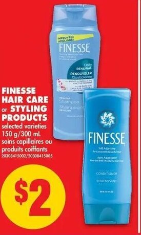 No Frills Finesse Hair Care offer