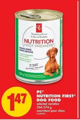No Frills Nutrition First Dog Food offer