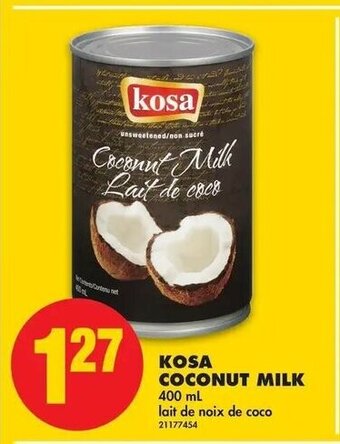 No Frills Kosa Coconut Milk offer