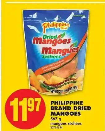 No Frills Philippine Brand Dried Mangoes offer