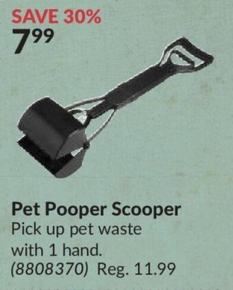 Princess Auto Pet pooper scooper offer