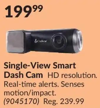 Princess Auto COBRA single-view smart dash cam offer