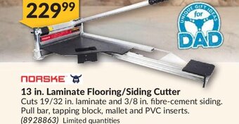 Princess Auto Norske 13 in. Laminate Flooring/Siding Cutter offer