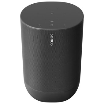 Best Buy Sonos Move Wireless Smart Speaker w/ Amazon Alexa and Google Assistant Built In - Black offer