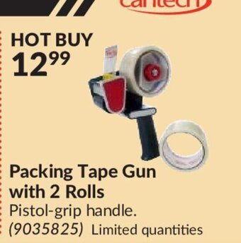 Princess Auto Packing Tape Gun with 2 Rolls offer