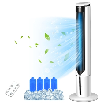 Best Buy Costway 41" Evaporative Air Cooler Quiet Cooling Oscillating Fan w/ Remote Control offer
