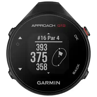 Best Buy Garmin Approach G12 GPS Golf Range Finder offer