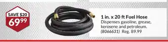 Princess Auto 1 in. x 20 ft Fuel Hose offer