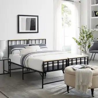 Best Buy Emilia Modern Folding Bed - Double - Black offer