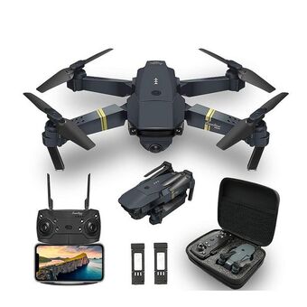 Best Buy The bigly brothers e58 pro edition drone with camera, 1080p black drone and black carrying case with 2 batteries included. re offer