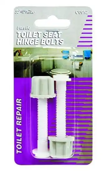 Amazon Aqua plumb 0911 toilet seat hinge bolts, bulk pair offer