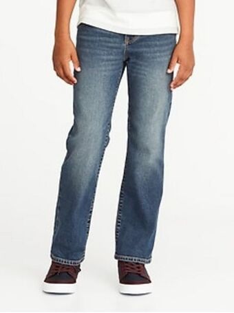 Old Navy Built-in flex boot-cut jeans for boys offer