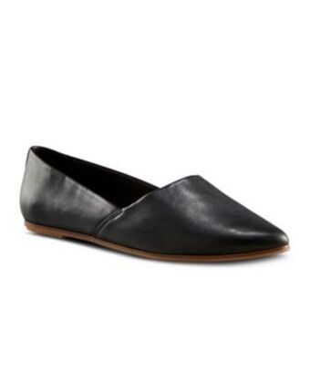 Mark's Women's aislinn leather slip on flats - black offer