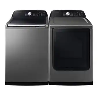 4.5 cu. ft. top load washer & 7.4 cu. ft. electric dryer