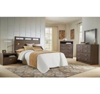 Aaron's 5 - piece tobak ii queen bedroom set offer