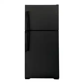 Aaron's 21.9 cu. ft. top mount refrigerator - black offer
