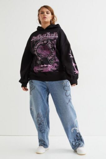 H&M H&m+ oversized hoodie offer