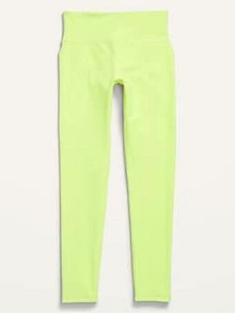 Old Navy High-waisted powersoft side-pocket leggings for girls offer