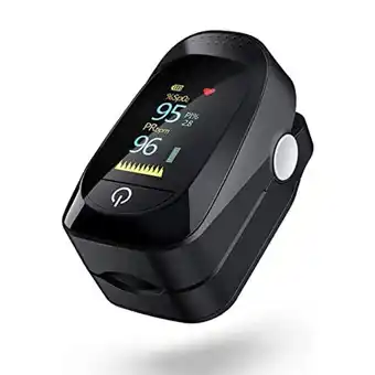 Amazon 2022 new health fitness oled screen display, outdoor exercise/buzzer reminder/home health backup (black) (black) offer