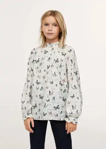 Mango Butterfly-print blouse offer