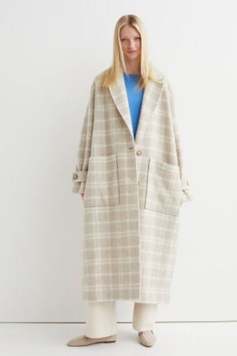 H&M Wool-blend coat offer