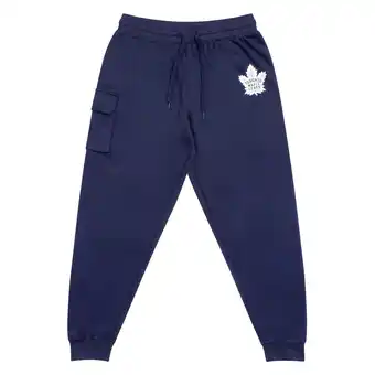 Giant Tiger NHL Men's Toronto Maple Leafs Joggers with Side Cargo Pocket offer
