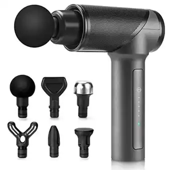 Amazon Medcursor massage gun deep tissue percussion muscle mini massager for pain relief, handheld electric body massager sports por offer