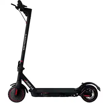 Amazon Gyrocopters flash 3.0 portable electric scooter with dual rear shocks, burst proof 8.5” tires, 37v/ 7500 mah robust battery, offer