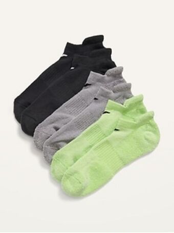 Old Navy Athletic ankle socks 3-pack for men offer