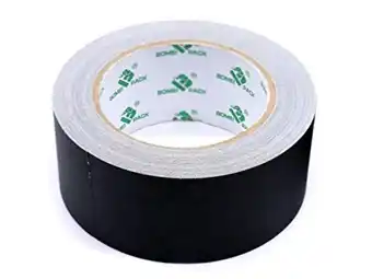 Amazon Bomei pack black gaffer tape, matte finished, 2 inch x 30 yards, 1 roll offer