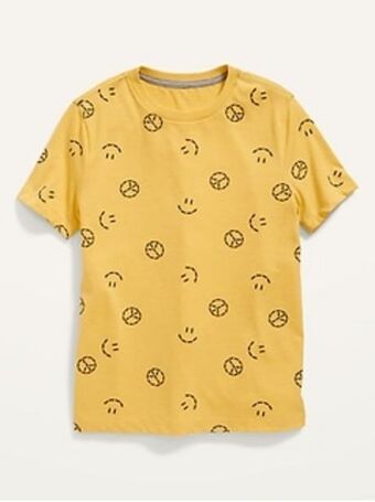 Old Navy Softest short-sleeve printed t-shirt for boys offer