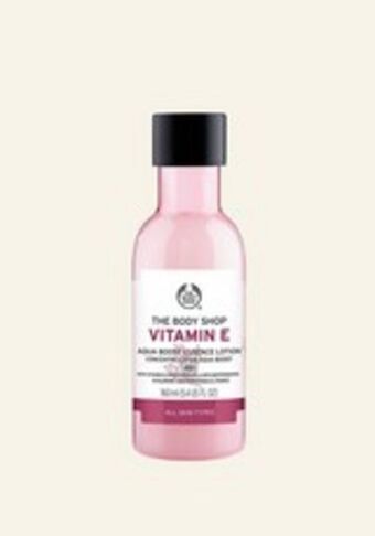 The Body Shop Vitamin e aqua boost essence lotion offer