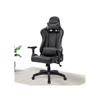 Best Buy Motiongrey enforcer - office gaming chair, ergonomic, high back, pu leather, with height adjustment, headrest & lumbar cushio offer