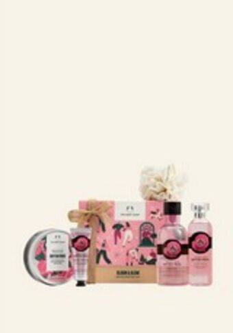 The Body Shop Bloom & glow british rose big gift set offer