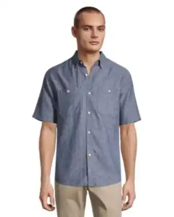 Mark's Men's classic short sleeve fit hemp shirt offer