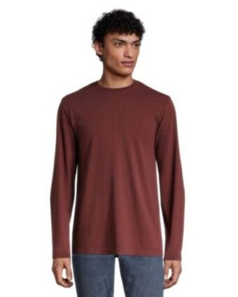 Mark's Men's 50 wash long sleeve classic fit crew neck t-shirt offer